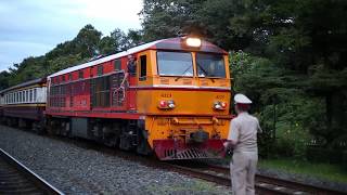 ขบวนรถเร็วที่142 เข้า-ออก สถานีรถไฟบุ่งหวาย