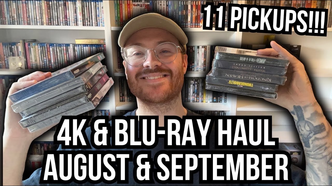 BLU-RAY & 4K HAUL | AUGUST & SEPTEMBER 2025 