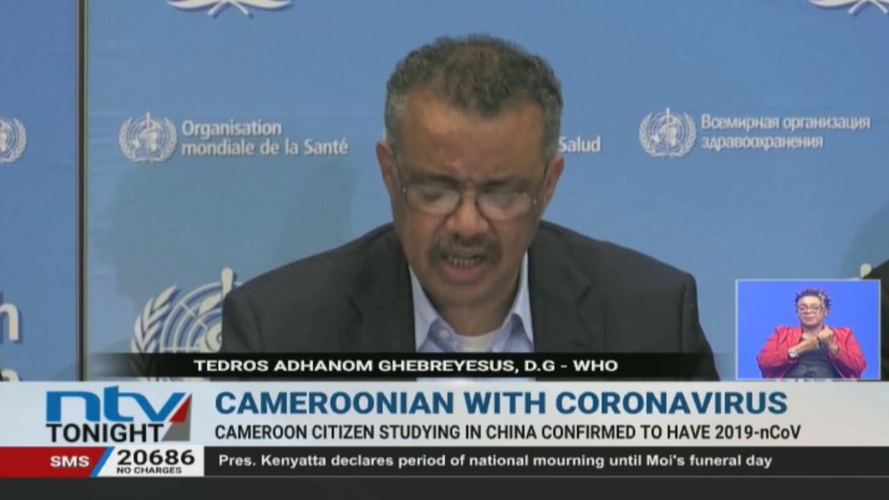 21-year-old Cameroon citizen studying in China infected by Coronavirus