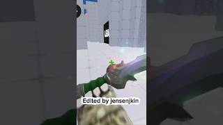 *NEW* knife skin gameplay @jensenjkin #roblox #music #viralshort #edit