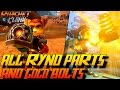 Ratchet & Clank PS4 - All RYNO Holocards & Gold Bolts Locations