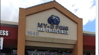 My D pin and collectibles store overview in Anaheim CA  on 4/26/26