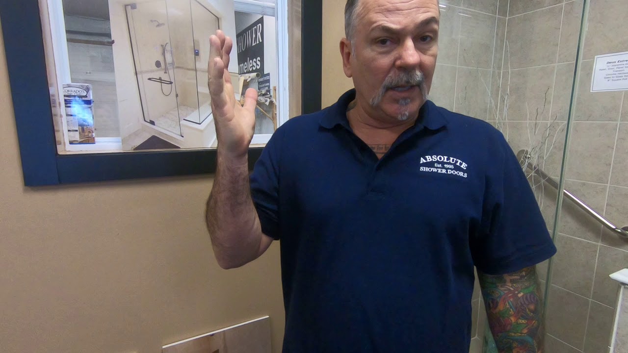 Chris From Absolute Shower Doors Talks About Shower Clips, Channels Or Both?