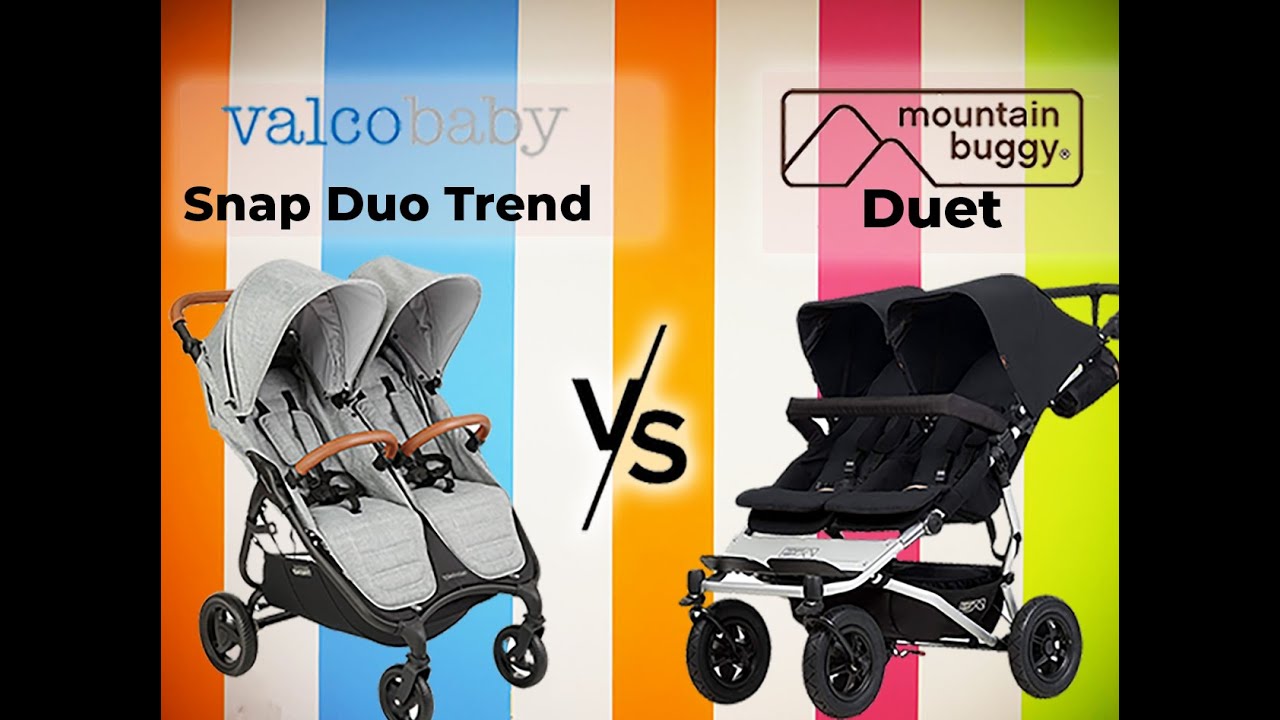 mountain buggy duet vs nano duo