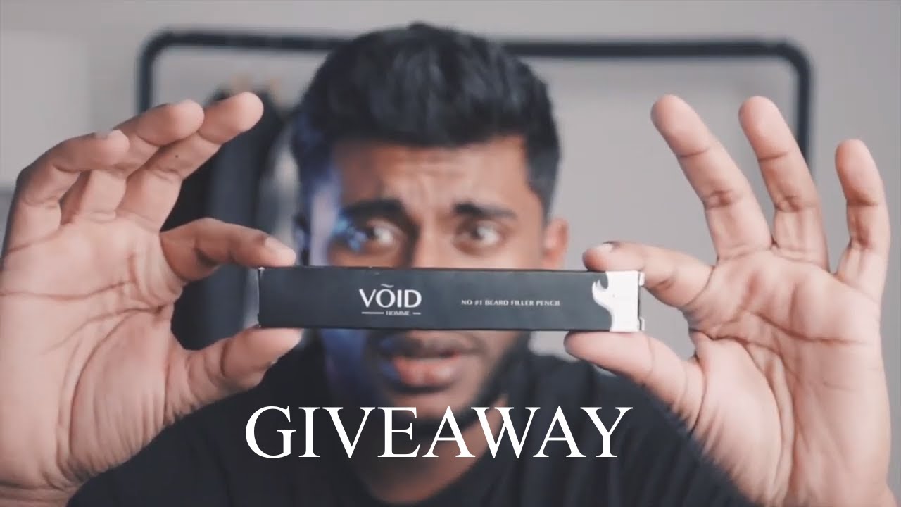 Void Homme beard filler pencil review with a GIVEAWAY + Promocode