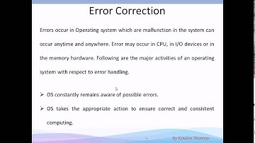 Operating System Services