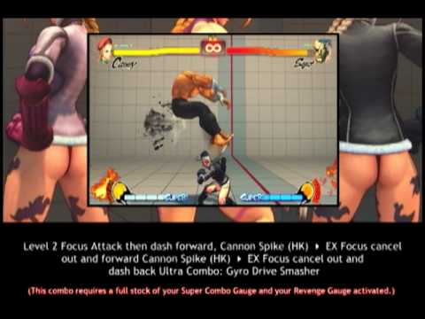 Dj-B13's Street Fighter IV Advanced Play Chapter~1 Cammy (Part 4)