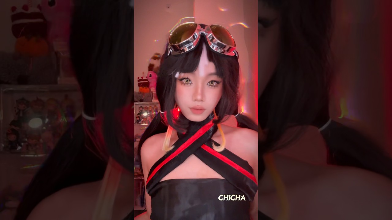“Nobody made it? Guess I’m up.” #shulunc #shorts #makeup #cosplay #cosplaytransformation