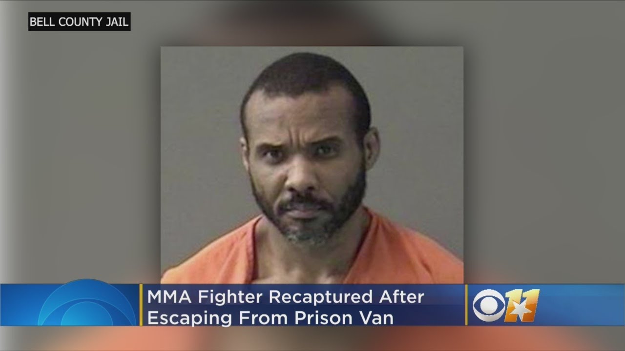 MMA Fighter Recaptured After Escaping From Prison Van