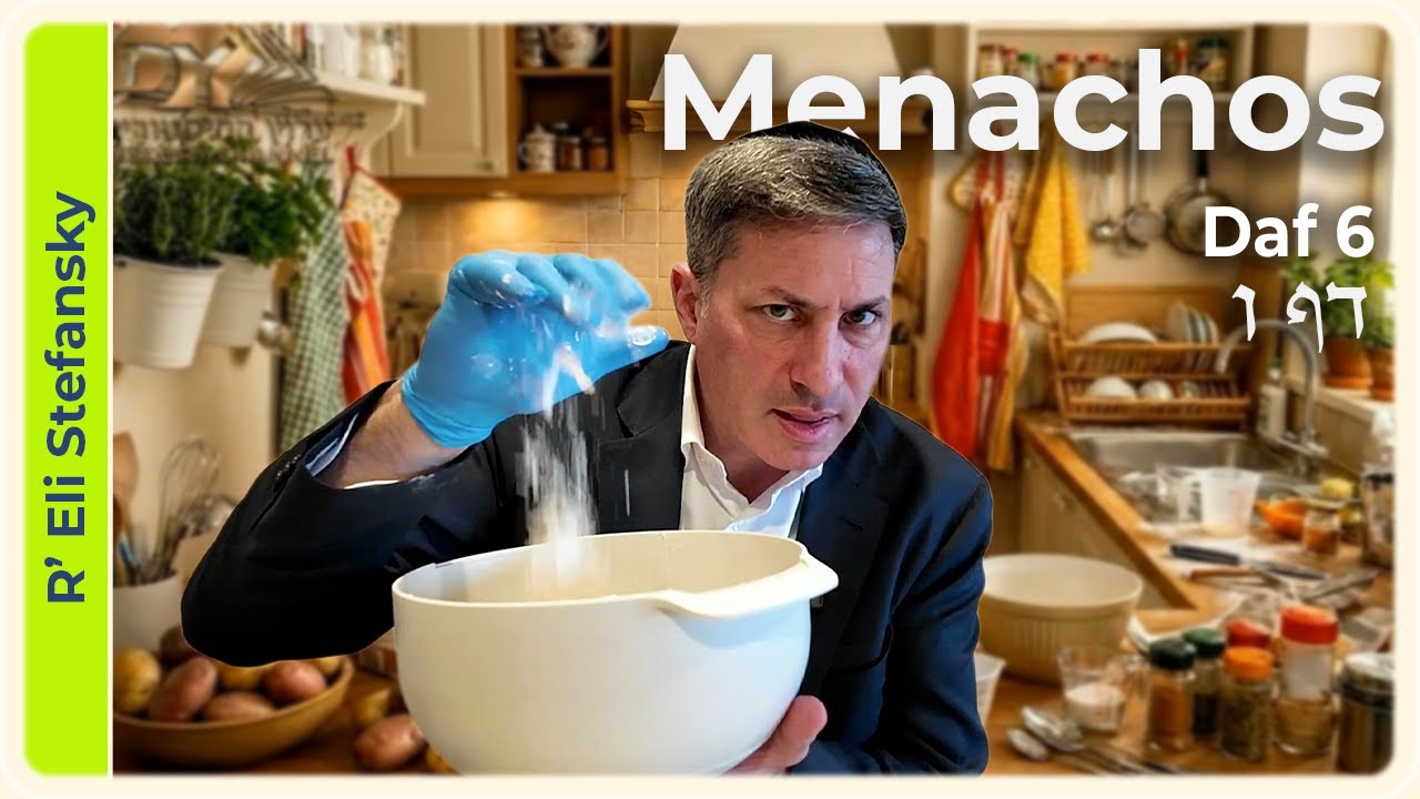 Daf Yomi Menachos Daf 6 by R' Eli Stefansky