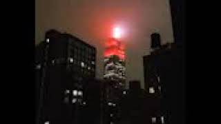 Empire State Building During COVID-19 with overlaid creepy Chicago tornado siren