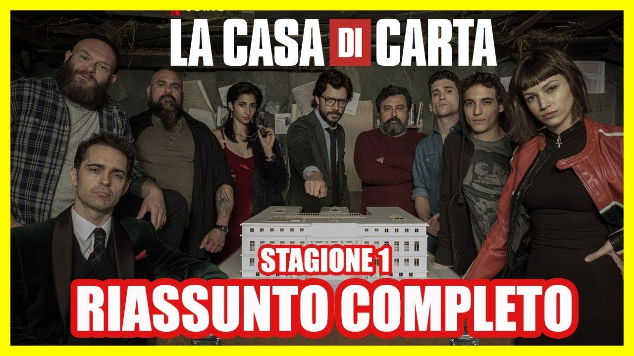 La Casa Di Carta Riassunto Stagione 1