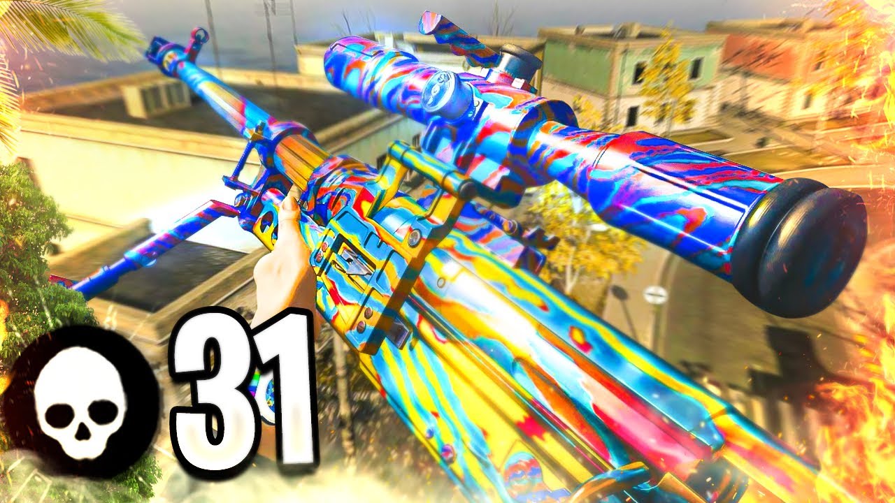 The ATOMIC ZRG Gave Me AIMBOT (BEST WARZONE SNIPER)