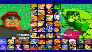 Marvel Super Heroes Vs Street Fighter Super Plus Gameplay screenshot 2