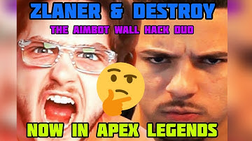 Zlaner & Destroy Aimbot Wall Hack Duo Daily Sus Upload 100% Hacks #zlaner #apex #destroy