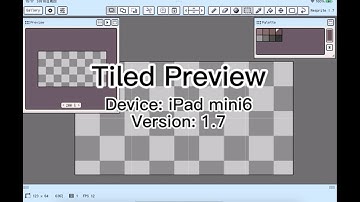 Resprite Tutorial: Tiled preview｜Pixelart editor iPad