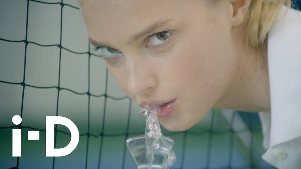 Tennis Lesson with Sigrid Agren