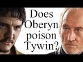Does Oberyn poison Tywin?
