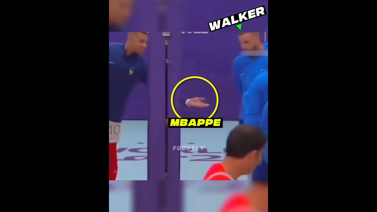 Mbappe Had to Humble Walker🥶
