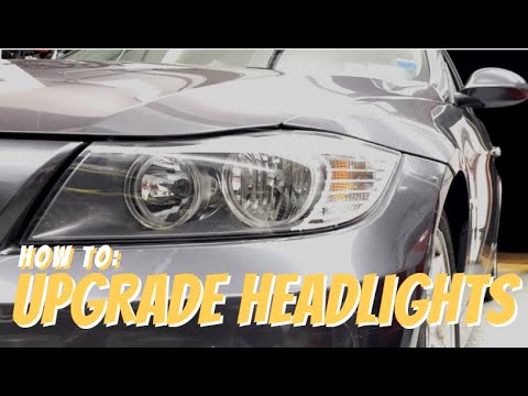 BMW - Pre-LCI to LCI Halogen Headlight Upgrade - E90 Build