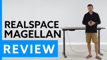 Realspace® Magellan Performance Electric Height-Adjustable Desk (Review / Rating / Pricing)