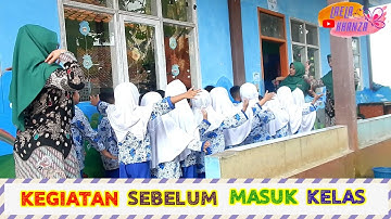 kegiatan PAUD Sebelum Masuk kelas, Lagu Berbaris || Password kelas