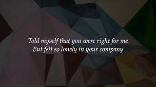 Somebody That I Used To Know - Gotye (Lyrics) Resimi