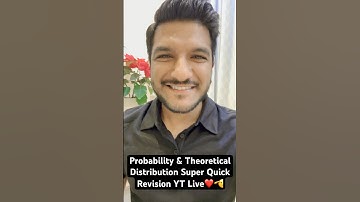 Facing problem in Probability and Theoretical Distribution? Let’s do a Quick Revision❤️