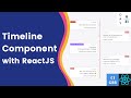 Timeline Component in React (and some CSS Magic 🎩) - Day 06