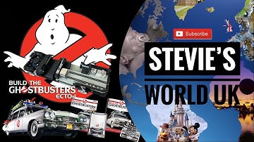 EAGLEMOSS GHOSTBUSTERS ECTO 1 HALFWAY TIME LAPSE 1:8 MODEL BUILD