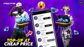 Free Fire Cheap Top Up India 🇮🇳 | Lowest Diamond Price 2026 | Arya Gameshop Full Guide screenshot 1