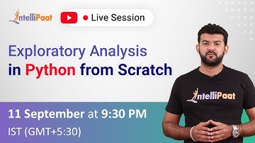 Exploratory Data Analysis Python | Python Data Analysis | Intellipaat