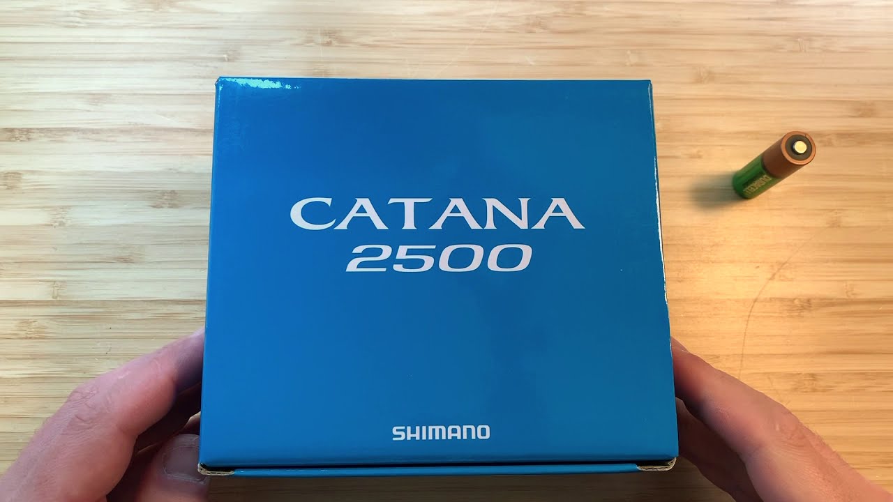 Shimano Catana 2500 Unboxing 