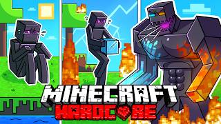 Hardcore Minecraftta Elemental Enderman Olarak 100 Gün Hayatta Kaldım