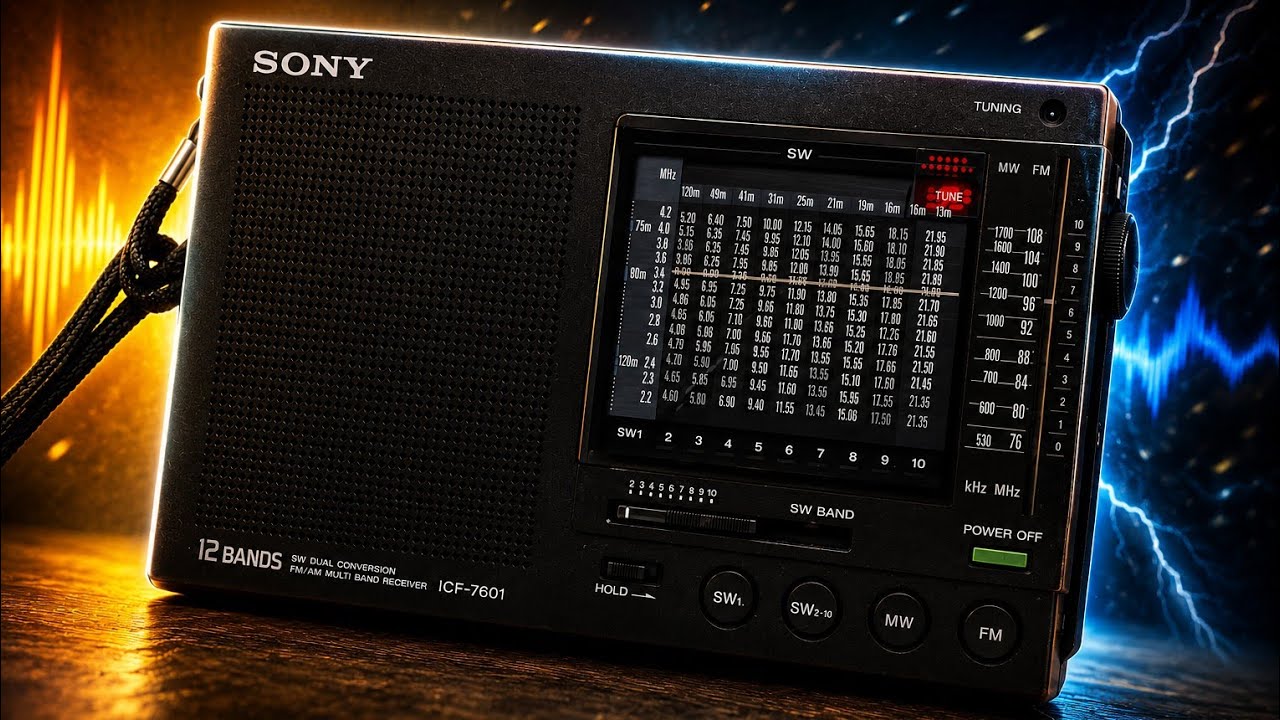SONY ICF-7601 12ジャンク　　3 💥Sony ICF-7601💥 12 Band vintage Receive Made in Japan Full