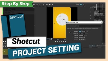 Change Existing Project Setting or Video Resolution | Shotcut Tutorial