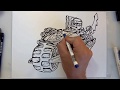 How to Draw NINJAGO#Blaster Bike#LEGO#step by step