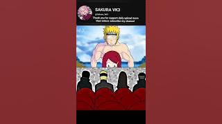 NARUTO X KUSHINA CHANGE BODY SUS #hinata#sakura#sasuke#boruto#sarada#tsunade#jiraiya#kakashi#minato