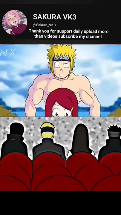 NARUTO X KUSHINA CHANGE BODY SUS #hinata#sakura#sasuke#boruto#sarada#tsunade#jiraiya#kakashi#minato