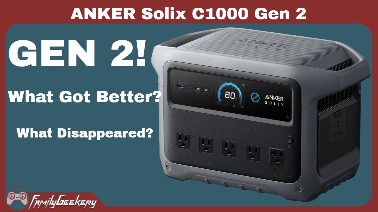 Anker Solix C1000 Gen 2 Review - Is Gen 2 better than Gen 1?