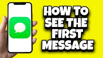 How To See The First Message On iMessage Without Scrolling (Fast)