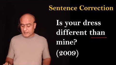 Is your dress different than mine ? |CSS precis and composition paper 2009 solved | Part5