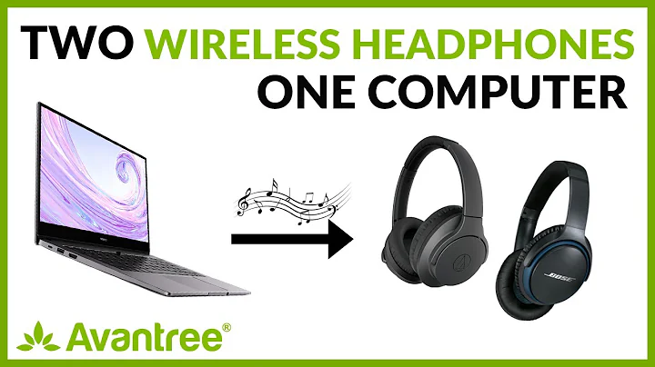 How to Connect TWO Headphones to ONE PC at the Same Time (Bluetooth Wireless)