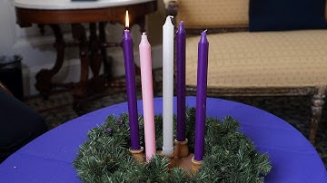 Advent wreath candlelighting Week #1: meditation, liturgy, song, and prayer