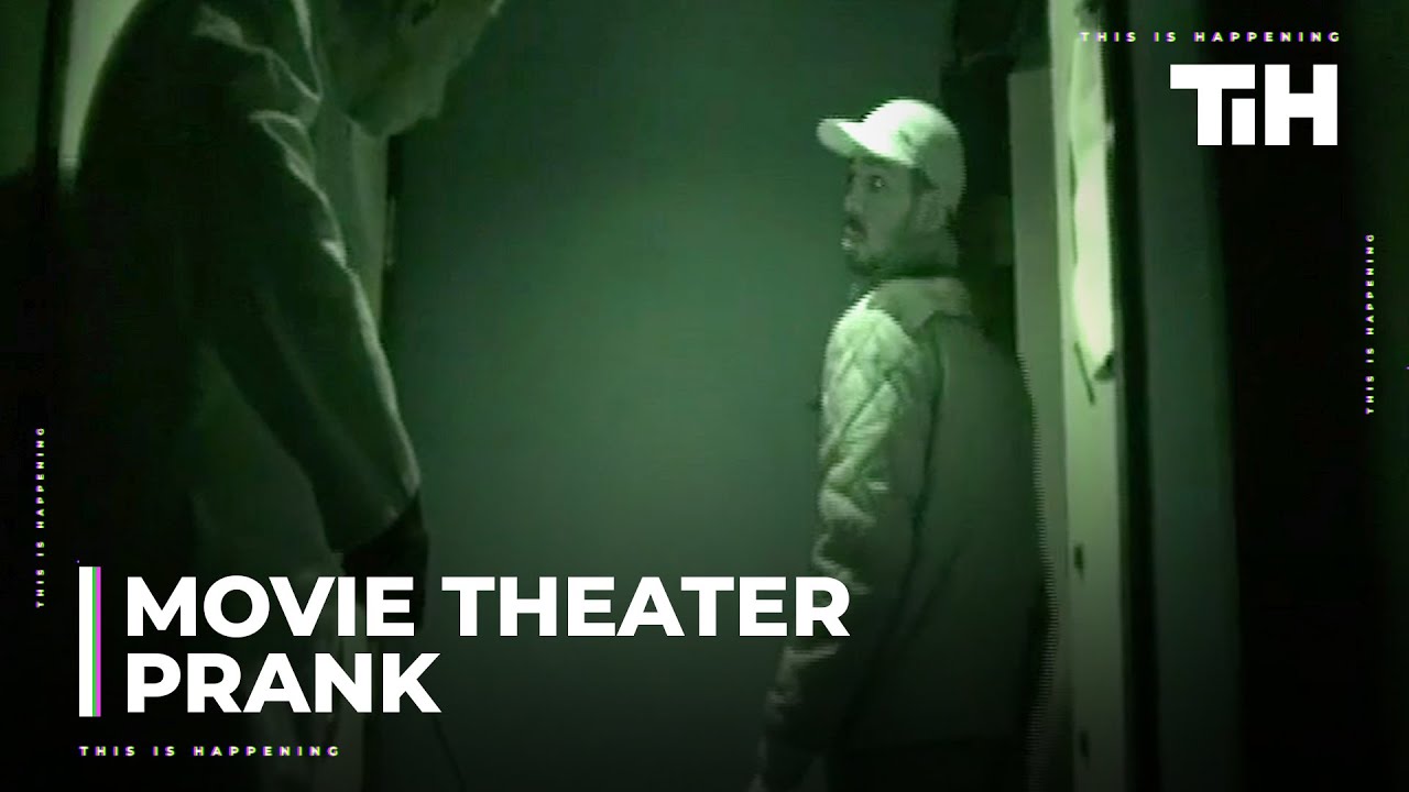 Movie Theatre Prank FULL Unedited version - Michael Myers scaring people at the movies