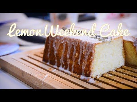 Making Lemon Weekend Cake