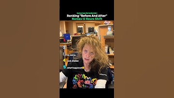 Nurses Before vs After 12 hours Shift 😵‍💫