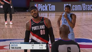 BLAZERS vs GRIZZLIES - 1st Half Highlights | NBA Play-In Tournament