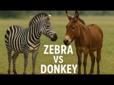 What Is A Zebra Crossed With A Donkey