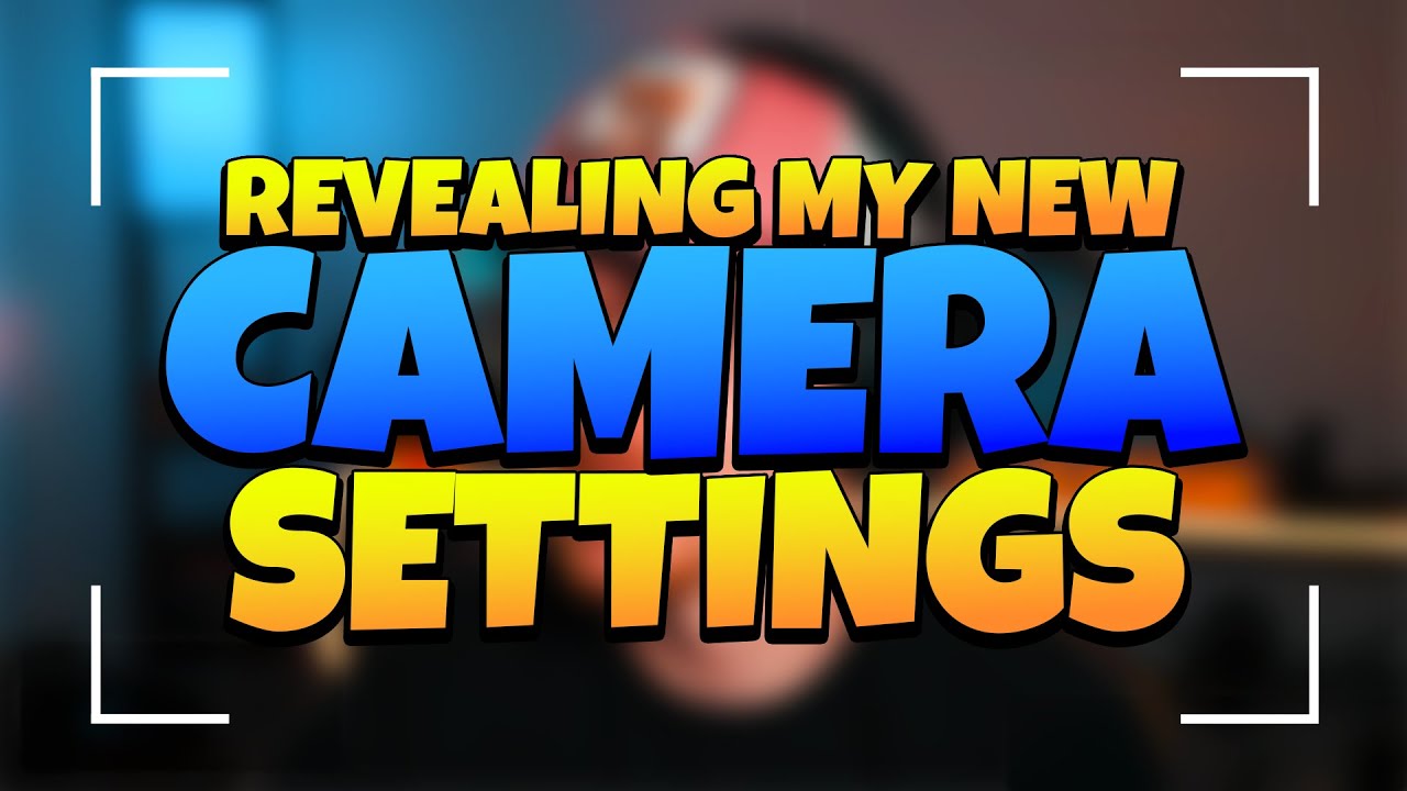 Revealing My BRAND NEW Facecam Settings!